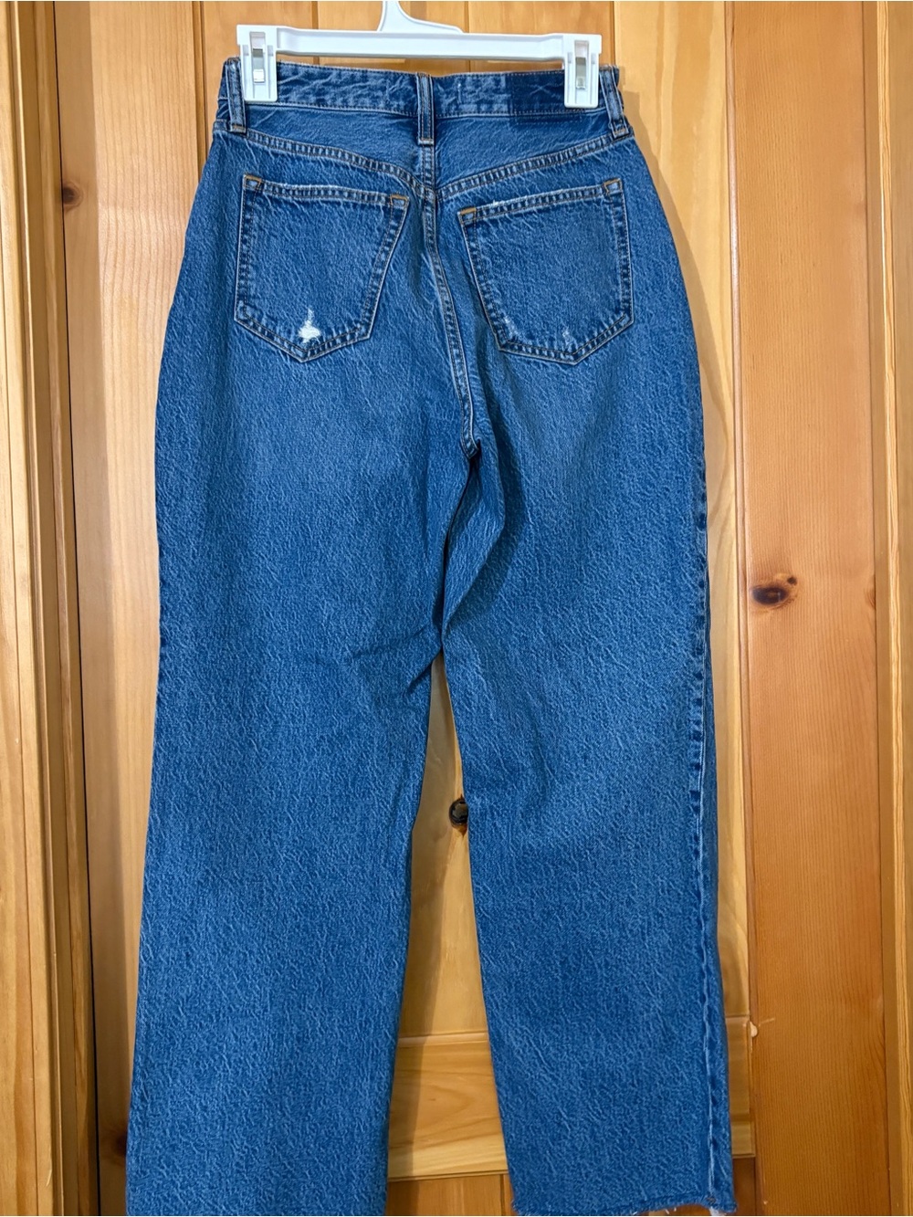 Abercrombie & Fitch Size 25/0 Short Curve Love The Loose Jeans High Rise - Picture 7 of 8